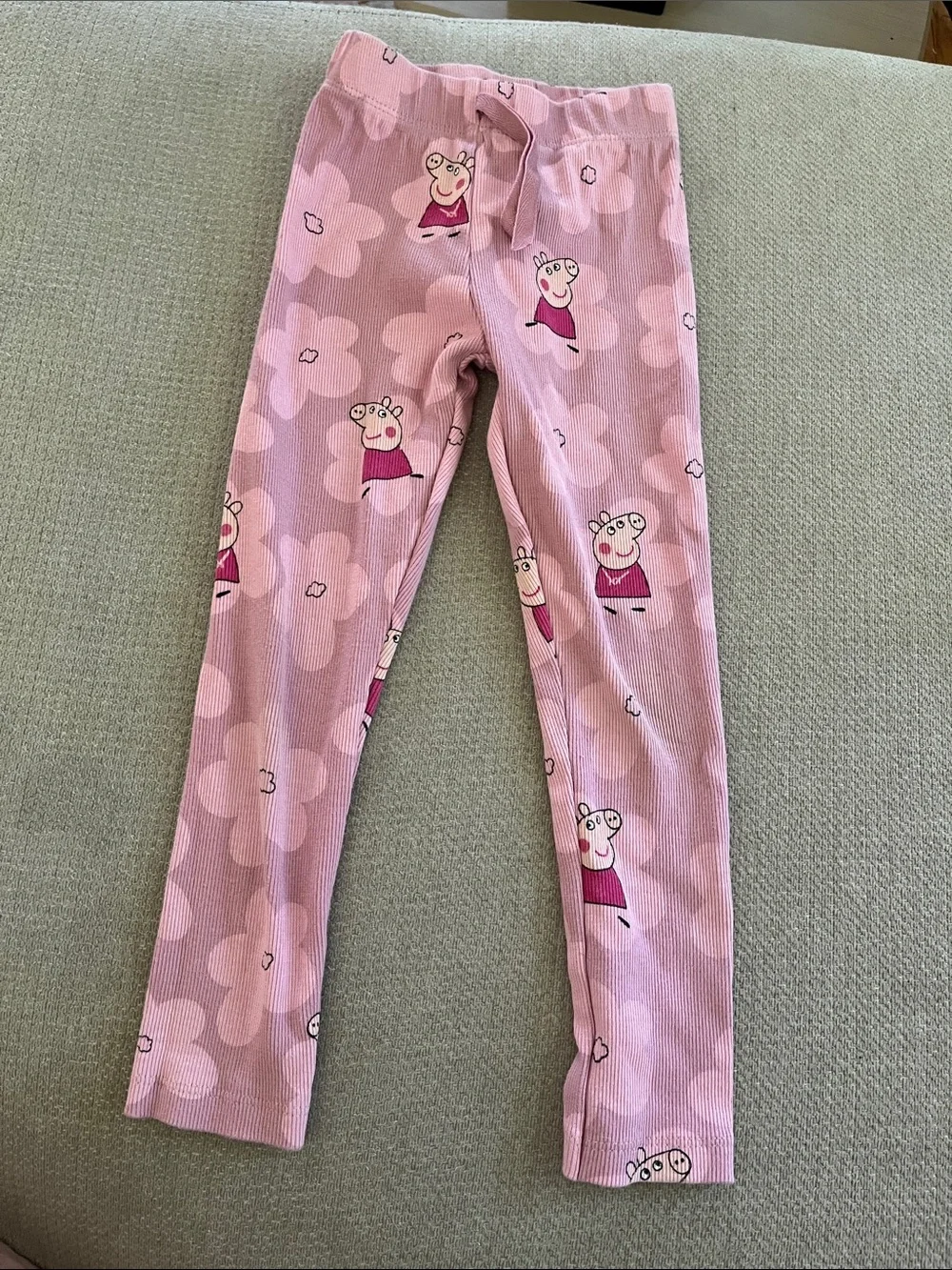 Zara Peppa Pig Mauve Pink Sweat Set Size 5